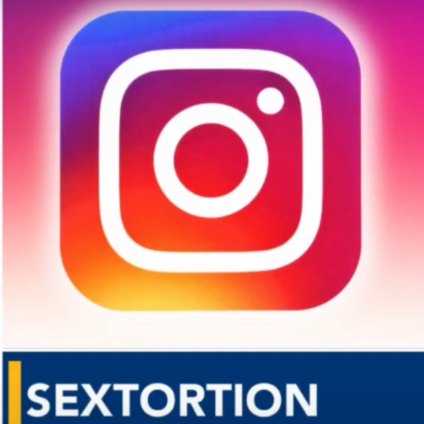 Screenshot showcasing Instagram's new sextortion prevention features